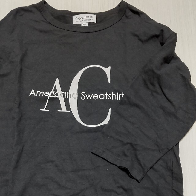 公式銀座 アパルトモン アメリカーナ AC Long T-sh Tシャツ ロンT ロゴ