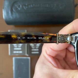 Chrome Hearts - クロムハーツ SPLAT-A メガネ付属付の通販 by