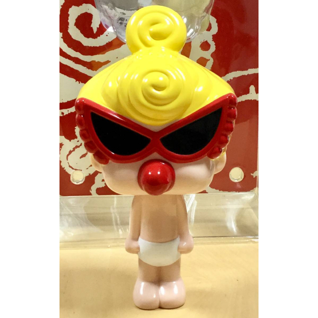 HYSTERIC MINI(ヒステリックミニ)のヒスミニ☆正規品☆新品☆ガラガラ☆ホワイト☆おもちゃ☆BABY☆ドール☆人形 キッズ/ベビー/マタニティのおもちゃ(がらがら/ラトル)の商品写真