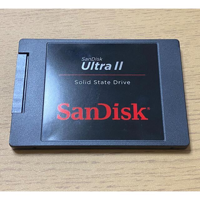 SanDisk(サンディスク)のSanDisk SSD UltraⅡ ウルトラ2 240GB ジャンク扱い スマホ/家電/カメラのPC/タブレット(PCパーツ)の商品写真