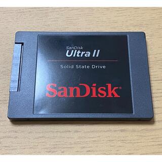 サンディスク(SanDisk)のSanDisk SSD UltraⅡ ウルトラ2 240GB ジャンク扱い(PCパーツ)