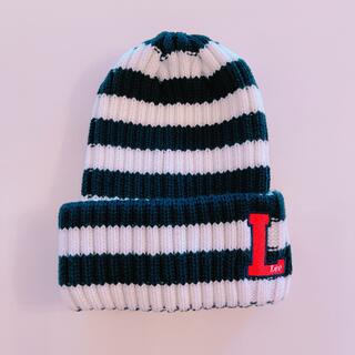 リー(Lee)の【Lee×StompStamp】 ボーダーニット帽(52〜56cm目安)(帽子)