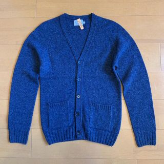 インバーアラン(INVERALLAN)の値下げ 美品 男女兼用 英国製 INVERALLAN 36 ニットカーディガン(カーディガン)