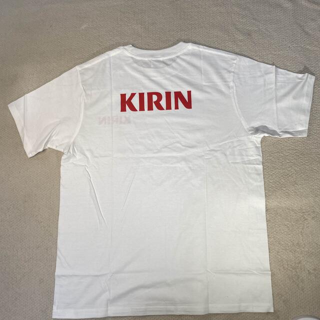 キリン(キリン)の【週末特価】キリン ノベルティTシャツ 白 メンズのトップス(Tシャツ/カットソー(半袖/袖なし))の商品写真