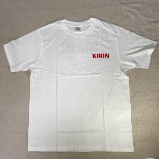 キリン(キリン)の【週末特価】キリン ノベルティTシャツ 白(Tシャツ/カットソー(半袖/袖なし))