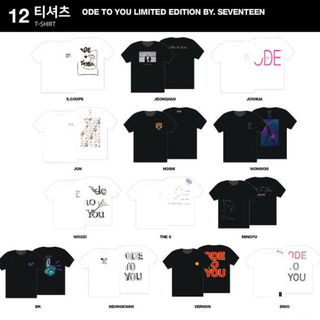 OUTLET 包装 即日発送 代引無料 SEVENTEEN セブチ Ode to You Tシャツ