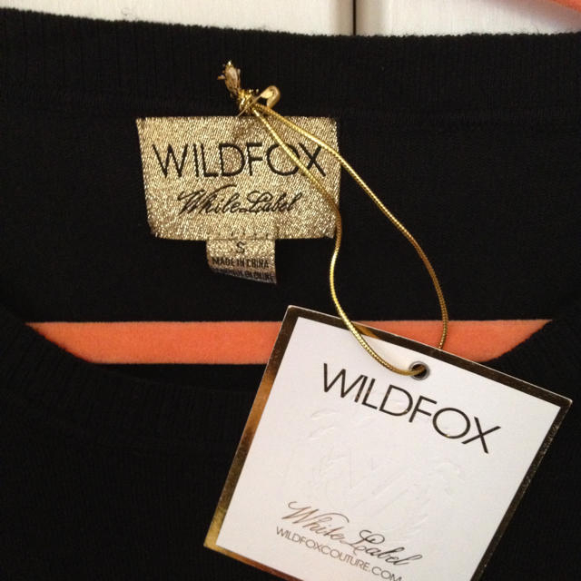 値下げ！！WILD FOX ニット レディースのトップス(ニット/セーター)の商品写真