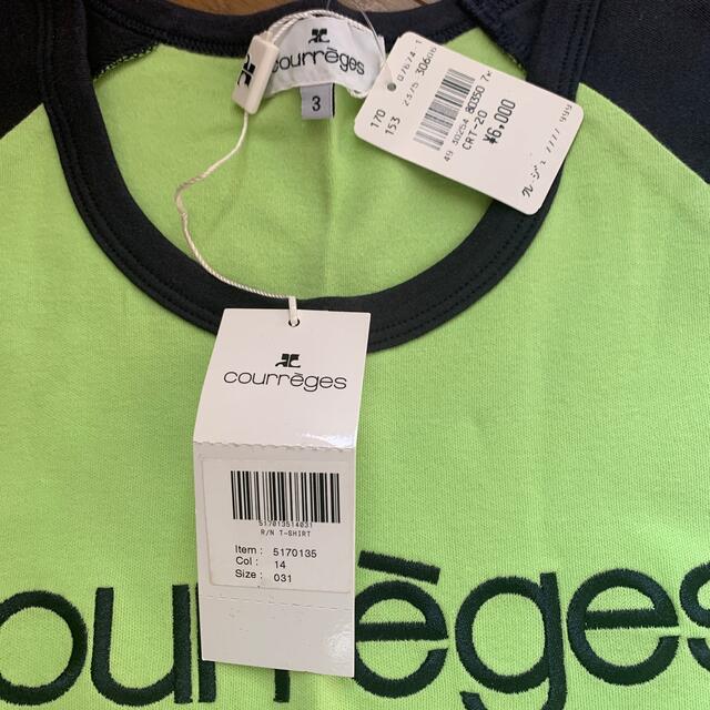 Courreges(クレージュ)のクレージュ　tシャツ　サイズ3(L) 値下げします。 レディースのトップス(Tシャツ(半袖/袖なし))の商品写真