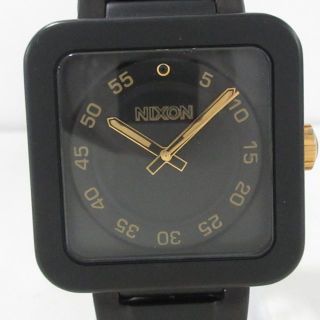 ニクソン(NIXON)のニクソン 腕時計美品  THE RIOT 11D 黒(腕時計)