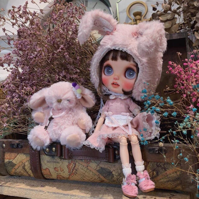 ブライスアウトフィット ネオブライス 兎ちゃん洋服セット ブライスアウトフィット ネオブライス 兎ちゃん洋服セット