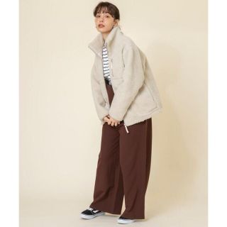 コーエン(coen)のrinchan 様専用★coenボアスタンドカラーブルゾン◆新品未開封(ブルゾン)