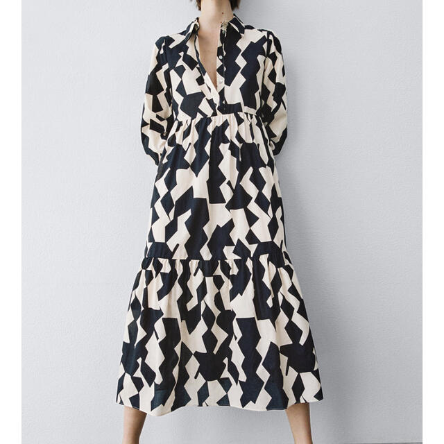 値下げ ZARA ワンピース - ロングワンピース/マキシワンピース