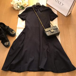 フォクシー(FOXEY)のFOXEY Newport  Dress 2021年　61600円(ひざ丈ワンピース)