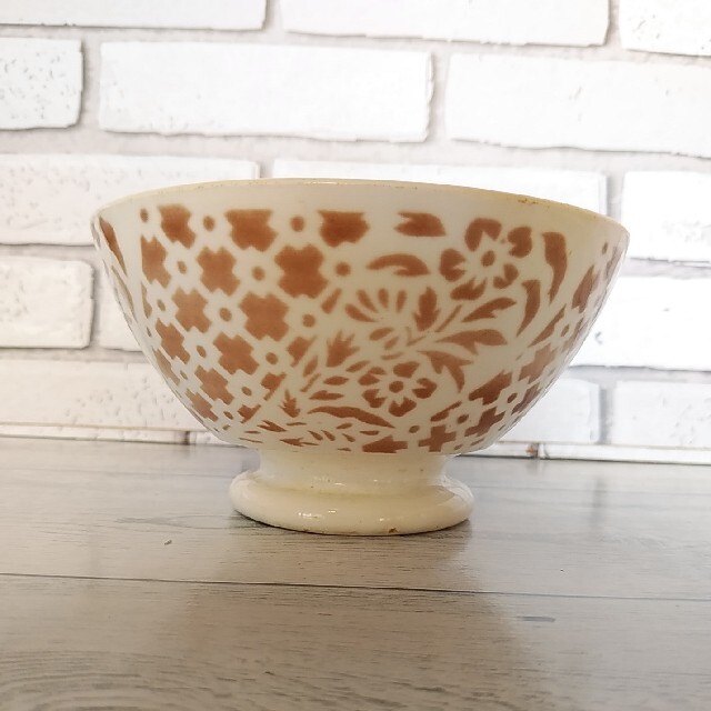 お買い物マラソン限定☆ 小さめ♪アンティークカフェオレボウル