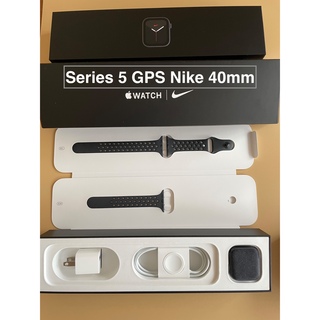 アップルウォッチ(Apple Watch)のApple Watch Nike Series 5 (GPSモデル) 40mm(腕時計(デジタル))