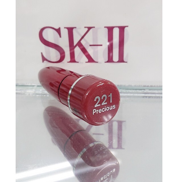 MAXFACTOR(マックスファクター)のSK-II クリアビューティーモイスチュア リップスティック【221】プレシャス コスメ/美容のベースメイク/化粧品(口紅)の商品写真