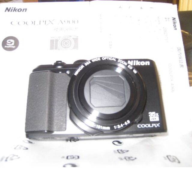 Nikon(ニコン)のニコンデジタルカメラA900 スマホ/家電/カメラのカメラ(デジタル一眼)の商品写真