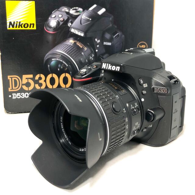 デジタル一眼Nikon ニコン D5300 18-55 VRⅡ KIT 2713ショット