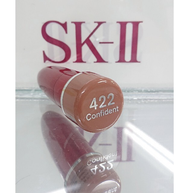 SK-II(エスケーツー)のSK-II クリアビューティーモイスチュア リップスティック【422】 コスメ/美容のベースメイク/化粧品(口紅)の商品写真