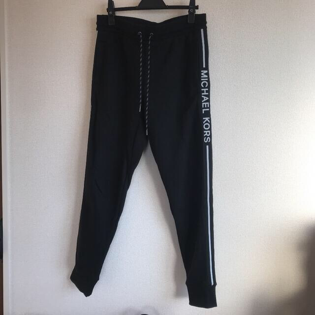 MICHAEL KORS - マイケルコース スウェットパンツ 黒の通販 by MICHAEL KORS - マイケルコース スウェットパンツ 黒の通販 by