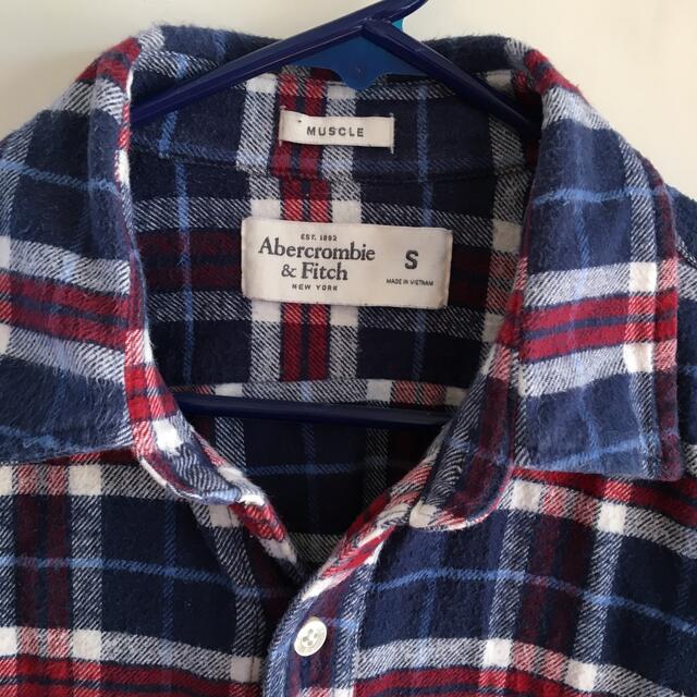 Abercrombie&Fitch(アバクロンビーアンドフィッチ)のAbercrombie & Fitch チェック・ネルシャツ メンズのトップス(シャツ)の商品写真