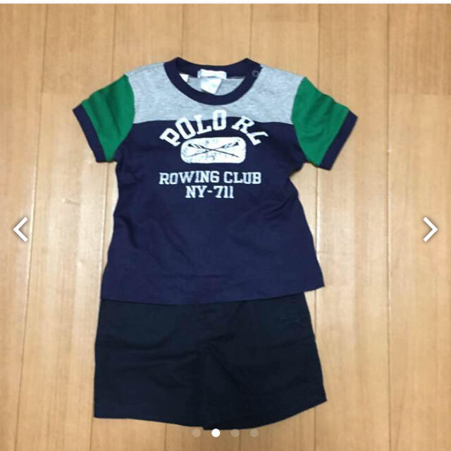 POLO RALPH LAUREN(ポロラルフローレン)の半額‼️ギフト無料‼️ラルフローレン 75 新品 セットアップ キッズ/ベビー/マタニティのベビー服(~85cm)(その他)の商品写真