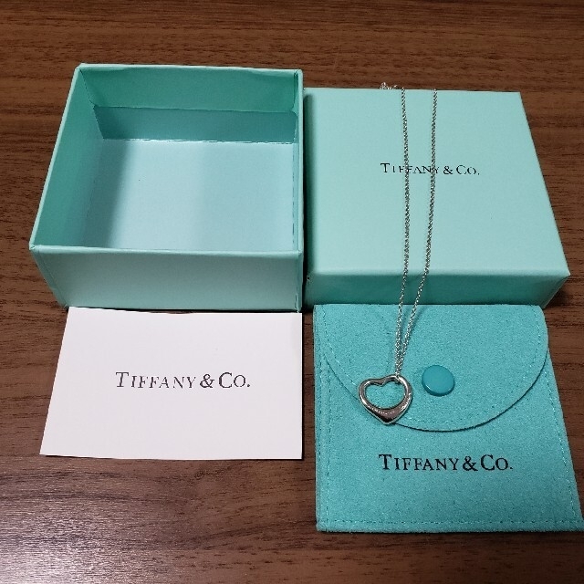 【ティファニー 】Tiffany& Co. オープンハート  ネックレス