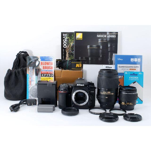 1636 美品! Nikon D7500 18-300mm 手振れ補正付き超望遠