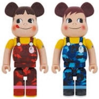 メディコムトイ(MEDICOM TOY)のBE＠RBRICK BAPE(R) × ペコちゃん & ポコちゃん 1000%(その他)