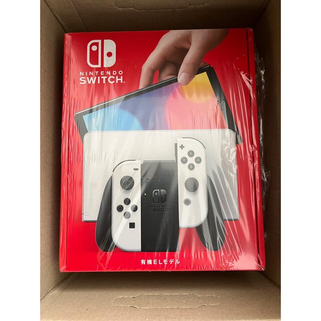 新型 Nintendo Switch 有機ELモデル ホワイト 本体