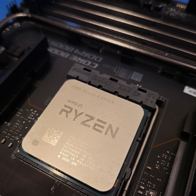 返品交換不可】 AMD 5950X + MSI X570 ACE マザーボード PCパーツ