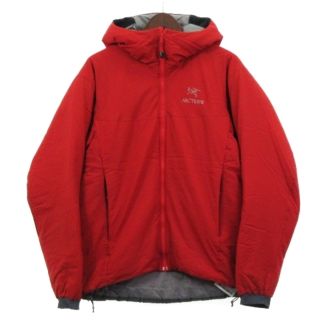 アークテリクス(ARC'TERYX)のアークテリクス 中綿 フーディ ジャケット パーカー レッド S ☆AA★(その他)