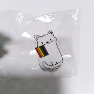 LGBTねこピンバッジ(バッジ/ピンバッジ)