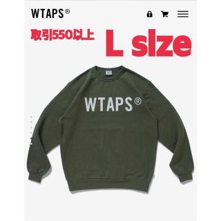 ダブルタップス(W)taps)のWTAPS 21FW WTVUA SWEAT OLIVE DRAB Lサイズ(スウェット)