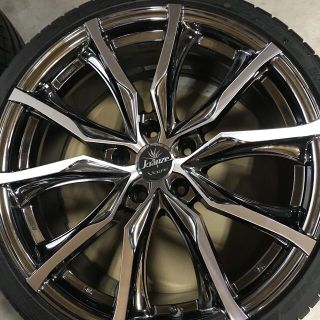 chachai様専用】ホイール4本タイヤ付 ウェッズ クレンツェ 19インチの