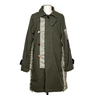 サカイ(sacai)のサイズ２ 21aw 新品 sacai Cotton Oxford Coat(ステンカラーコート)