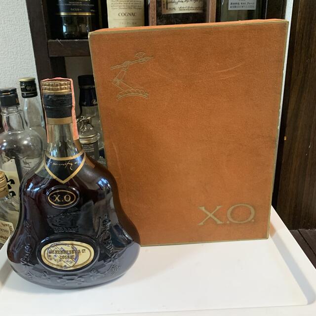 ヘネシーXO金キャップグリーンボトル ジャズヘネシー希少の通販 by D&