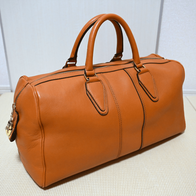 【美品】吉田カバン ポーター バロン ボストンバッグ 17L キャメル