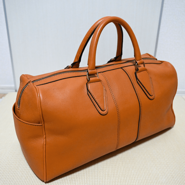 PORTER(ポーター)の【美品】吉田カバン ポーター バロン ボストンバッグ 17L キャメル メンズのバッグ(ボストンバッグ)の商品写真