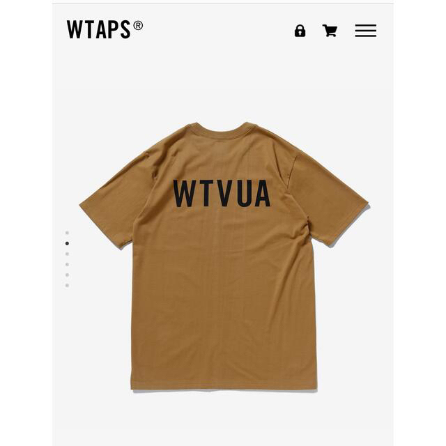 WTAPS 21FW WTAPS WTVUA SS TEE SAND Lサイズ