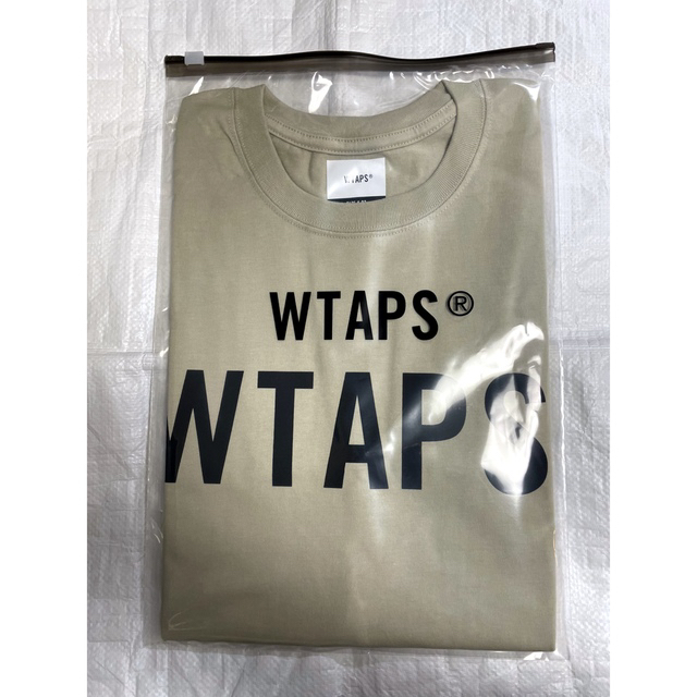 W)taps(ダブルタップス)のWTAPS 21FW WTAPS WTVUA SS TEE SAND Lサイズ メンズのトップス(Tシャツ/カットソー(半袖/袖なし))の商品写真