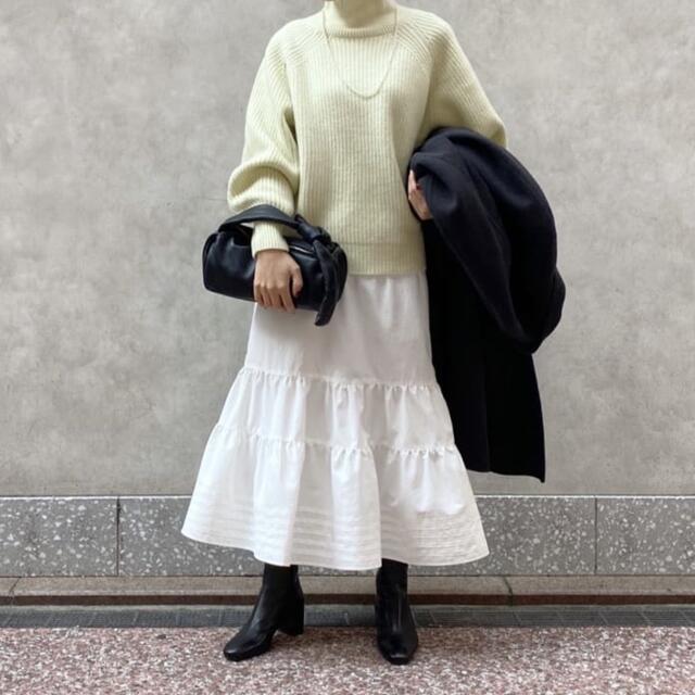 【ファッション通販】 IENA - タイプライターティアードスカート ロングスカート