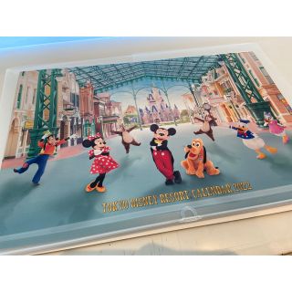 ディズニー(Disney)のディズニーリゾート　カレンダー　非売品　2022年(カレンダー/スケジュール)