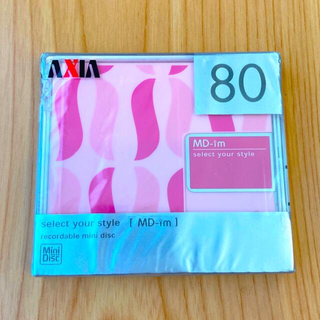 富士フイルム(フジフイルム)の録音用 MD 80分　AXIA スマホ/家電/カメラのオーディオ機器(その他)の商品写真