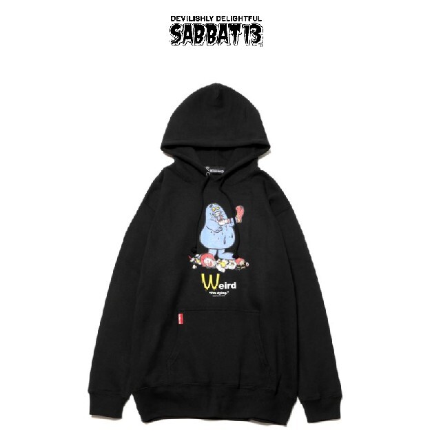 SABBAT13(サバトサーティーン)のサバト13 SABBAT13 今期最新　パーカー　GLUTTONY-HOODIE メンズのトップス(パーカー)の商品写真