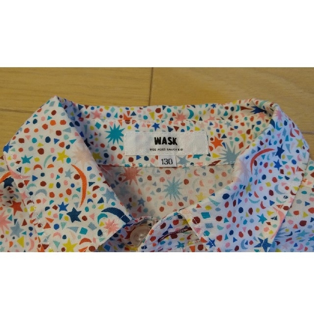 WASK(ワスク)のワスク　半袖シャツ130 キッズ/ベビー/マタニティのキッズ服男の子用(90cm~)(ブラウス)の商品写真