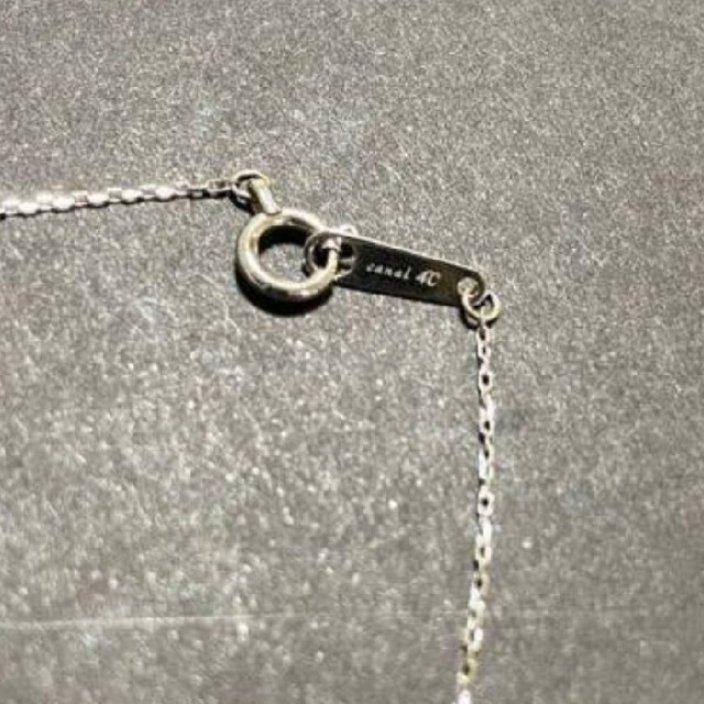 canal４℃(カナルヨンドシー)の美品♡canal４℃　ホワイトゴールドネックレス レディースのアクセサリー(ネックレス)の商品写真