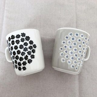 マリメッコ(marimekko)のマリメッコ プケッティ マグカップ 2個セット marimekko(グラス/カップ)