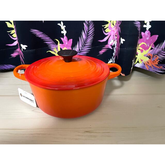 ル・クルーゼ Le Creuset ココットロンド 18cm - キッチン/食器