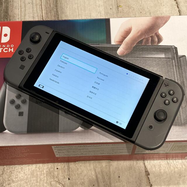 Nintendo Switch JOY-CON グレー 本体  旧型 スイッチ